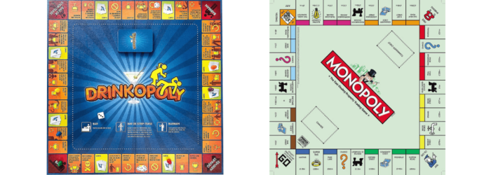 Drinkopoly Monopoly