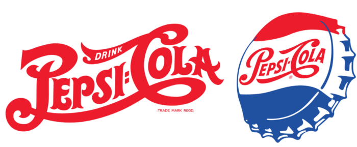 Pepsi Logo 1906 & 1950
