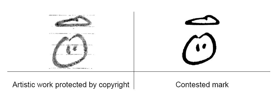 Innocent auteursrecht vs merkregistratie CTM 1815612