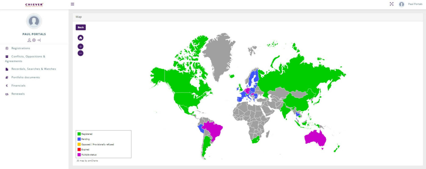 Portal World map