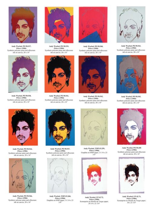 De Prince Series van Warhol